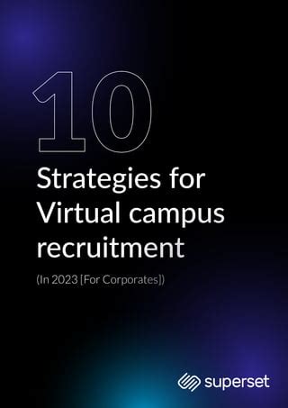 Virtual Campus Recruitment Guide Pdf