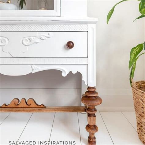 How To Paint Furniture White Salvaged Inspirations