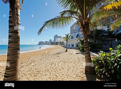 Beach of Condado, San Juan, Puerto Rico Stock Photo - Alamy