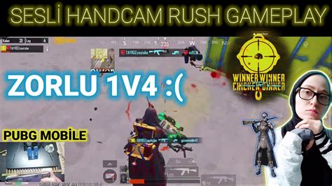 ZORLU 1v4 HANDCAM GAMEPLAY PUBG Mobile YouTube