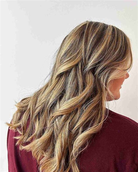 Brown Hair With Blonde Highlights Underneath