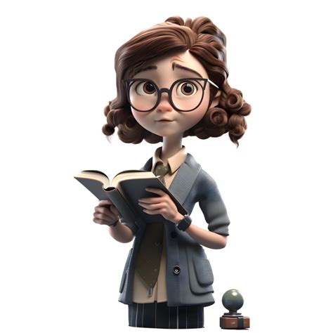 Female Cartoon Characters With Glasses