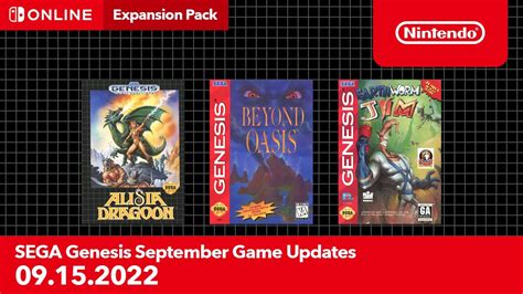 SEGA Genesis Gets Three More Games For Switch Online Nintendojo