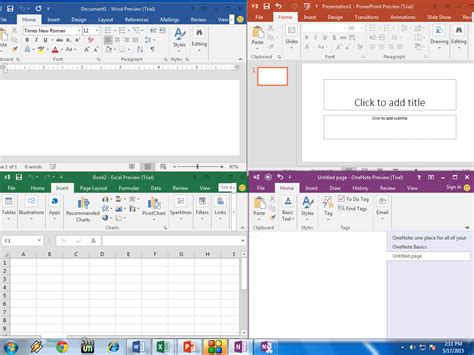 Learn New Things Ms Office 2016 First View Preview What Is New