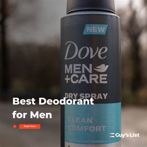 Best Deodorant For Men The Guys List