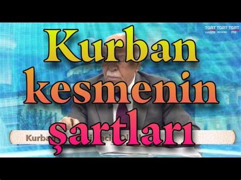 Kurban Kesmenin Artlar Osman Nl Hoca Youtube