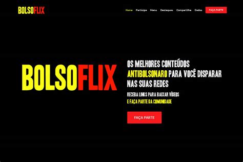 Anônimo grupo cria Bolsoflix conteúdo anti Bolsonaro para fazer