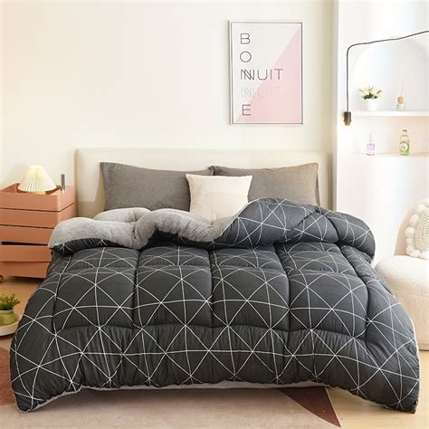 Print Comforter Insert Season Quilted Ultra Soft Breathable Temu United