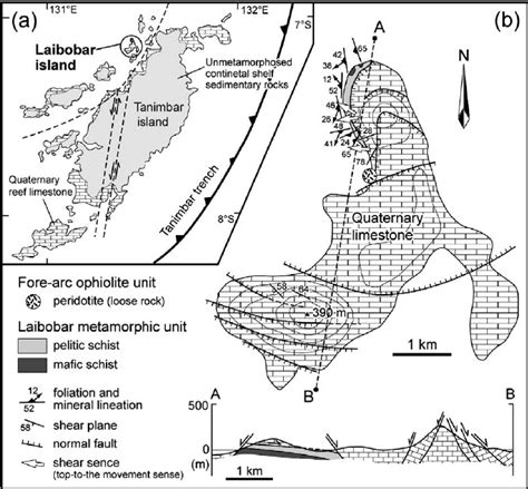 A Tectonic Map Of Tanimbar Islands Simpli Fi Ed After Charlton Et