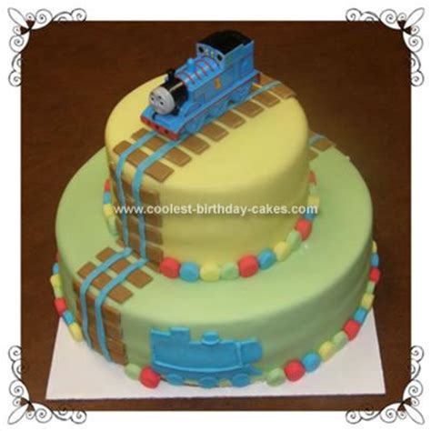 Coolest Homemade Thomas The Train Cake