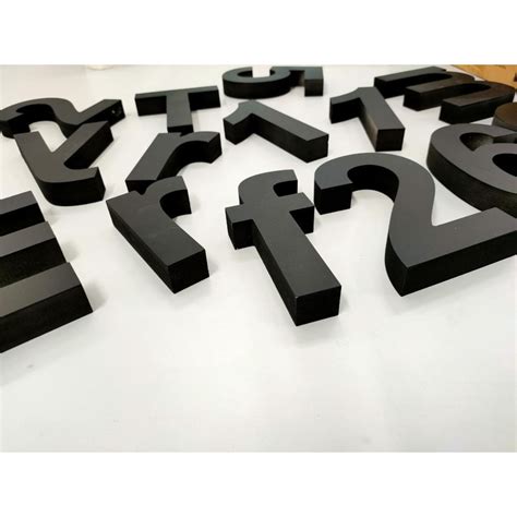 Custom 3d Wordingfont Alphabet Letter And Number Foamex Pvc Board