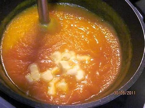 Recette De Soupe De Potiron Aux Cubes De P Tisson Blanc