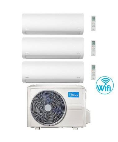 Condizionatore Climatizzatore Midea Trial Split Inverter R Wi Fi