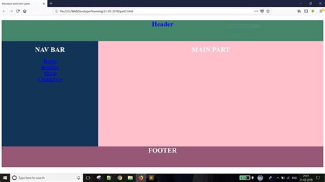 how to create a navigation bar