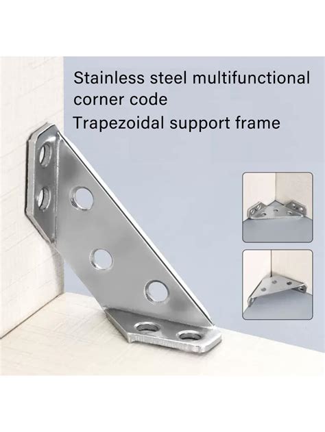 Degree Reinforced Stainless Steel Angle Bracket L Shaped Right