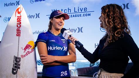 World Surf League Molly Picklum Wins First Title At Sunset Beach