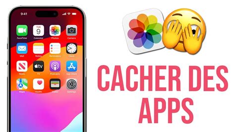 Cacher Des Applications Sur IPhone IOS 18 YouTube