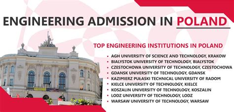 Engineering Admission in Poland, Admission, Fees Structure - 2025