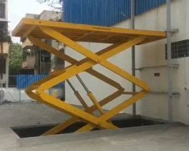 Hydraulic Pit Mounted Scissor Lift Manufacturer Seller In Pune Raj