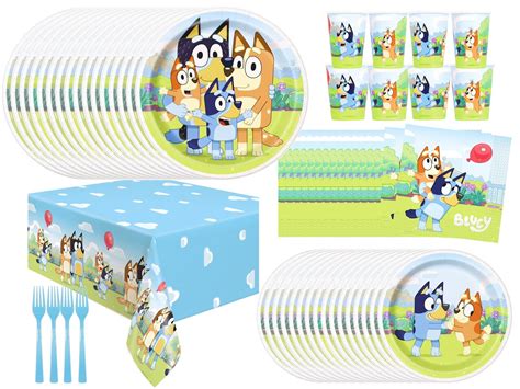 Bluey Birthday Party Supplies Bluey Party Decorations Bluey Party Supplies Bluey Birthday