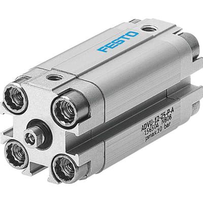 Festo ADVU 20 20 P A Cylinder Compact Air Dbl Act 20x20mm