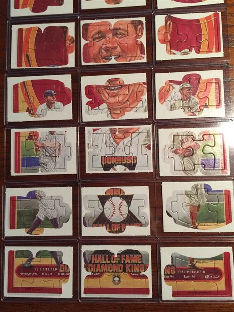 Donruss Babe Ruth Puzzle Complete Always Stored In Plastic