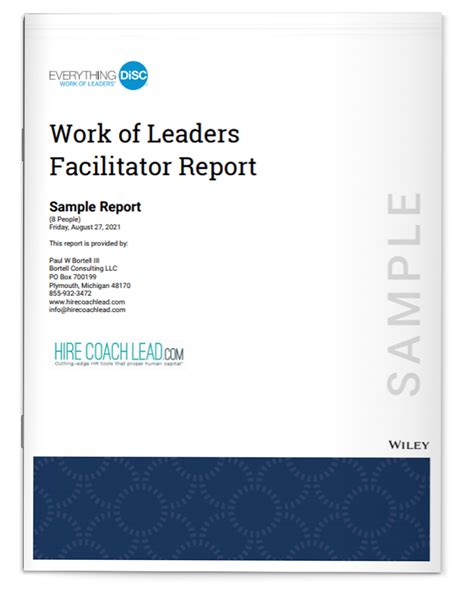 Everything Disc Workplace On Catalyst Sample Report Hire Coach Lead