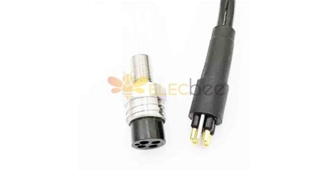 Ip69 Subsea 7000m Marine Underwater Connector 5 Pin Singe End Cable Male Plug Female Socket Wet