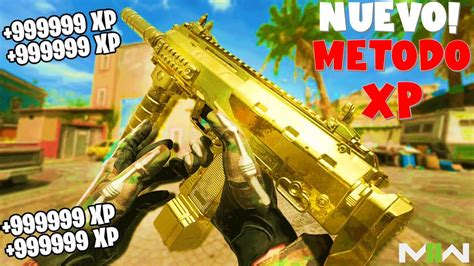 NUEVO MEJOR TRUCO XP SUBIR NIVEL RAPIDO ARMAS WARZONE 2 MW2 BUG XP