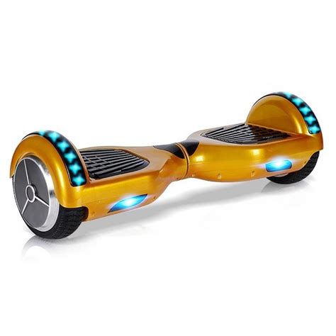 Ul Smart Two Wheel Self Balancing Electric Scooter Black