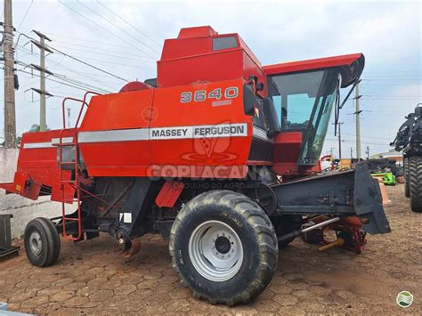 Colheitadeira Massey Ferguson Mf Usada Venda