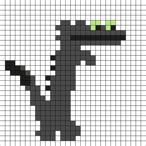 Toothless Dancing Perler Bead Pattern Bead Sprites Misc Fuse Bead