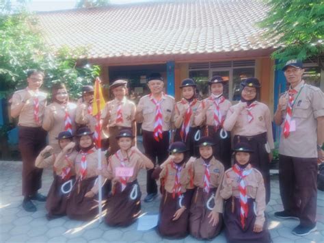 Pangkalan Sdn Mekarjaya Kibarkan Bendera Juara Umum Pramuka Di