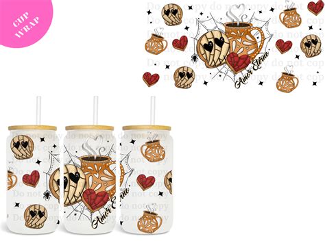 Amor Eterno Cafecito Uv Dtf Wrap Bella Camila Accessories And More