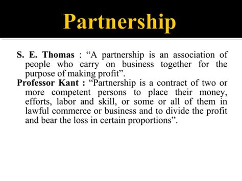 Partnership | PPT