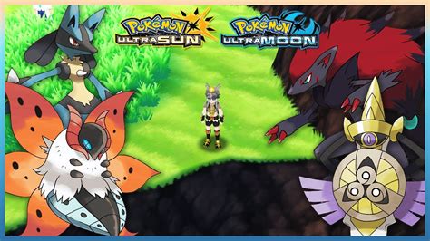 Pokemon UltraSun UltraMoon How To Get Lucario Volcarona Zoroark