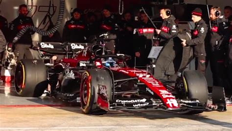 F1 2023 underway as Alfa Romeo conduct shakedown - Speedcafe.com