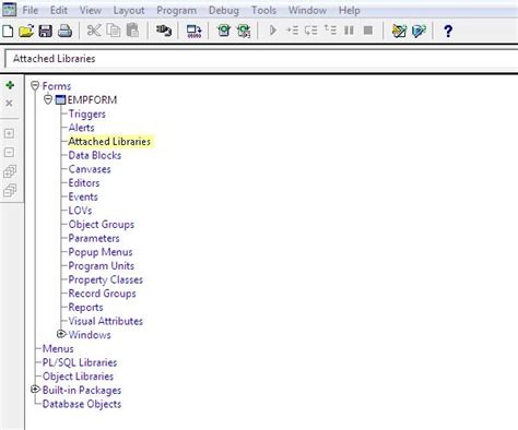 Learn How To Attach Plsql Library In Oracle Forms 全威儒 博客园