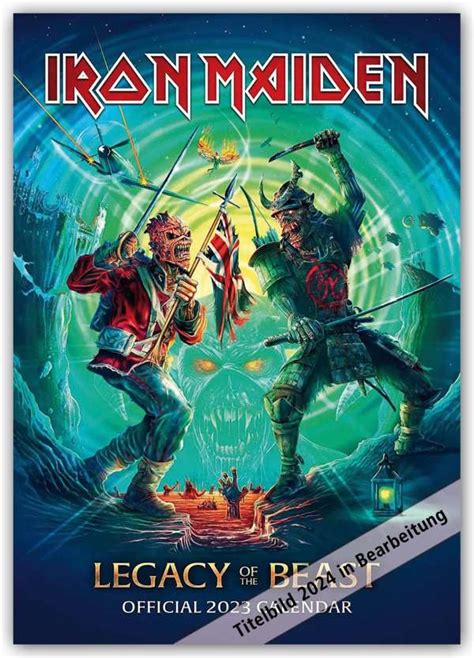 Danilo Iron Maiden 2024 A3 Posterkalender Kalender Jpc