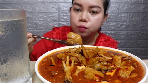 Seblak Ceker Kuah Cabe Mercon Mukbang Youtube