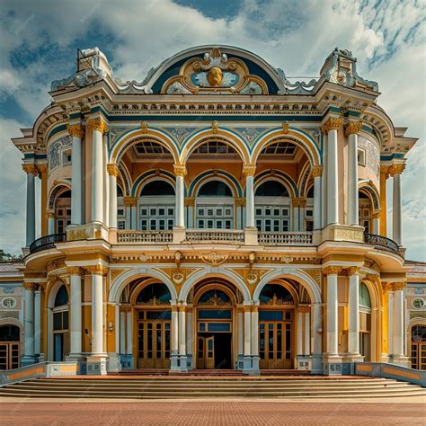 Premium Photo | Heritage Architecture Teatro Amazonas Manaus Building