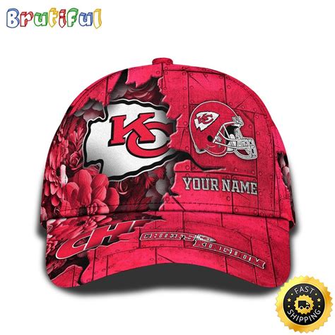 Personalized Nfl Kansas City Chiefs All Over Print Baseball Cap Show