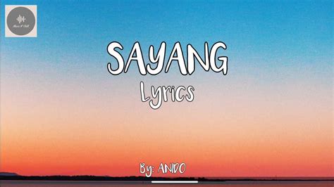 Sayang By Anido Music N Chill Youtube