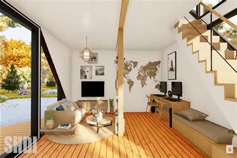 Small Airbnb Container House Tour - Trend House Designs