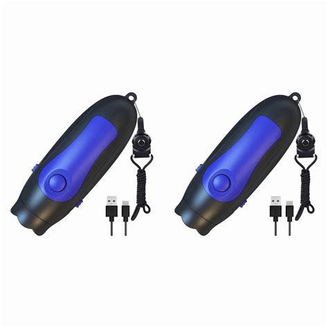 2X Electronic Whistle, Loud Coaches Whistle, 3 Tones Volume and
