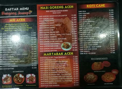 Bungong Jeumpa Kuliner Aceh Yang Mantap Di Jogja Dian Restu