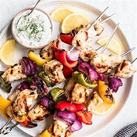 Greek Chicken Kabobs Recipe Cart