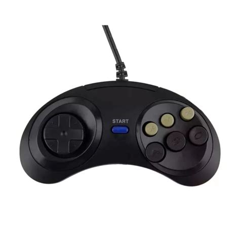 Controle Joystick Manete Mega Drive 6 Botões Master System Sega