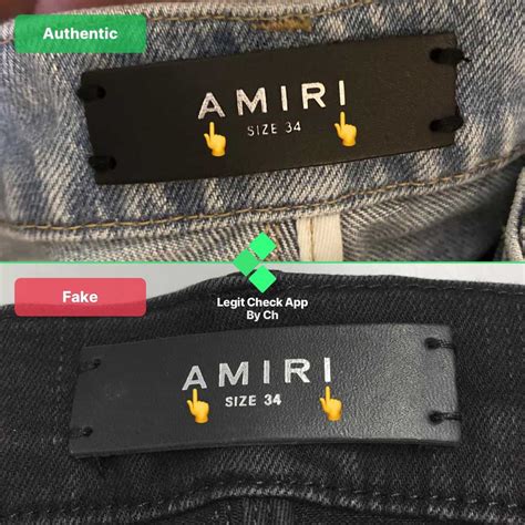 How To Spot Fake Amiri Jeans Any Model Legit Check By Ch