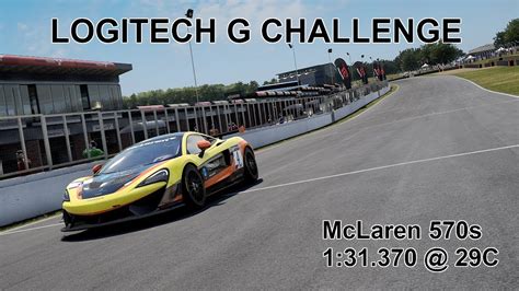 Logitech G Challenge ACC McLaren 570s Brands Hatch 1 31 370 Setup